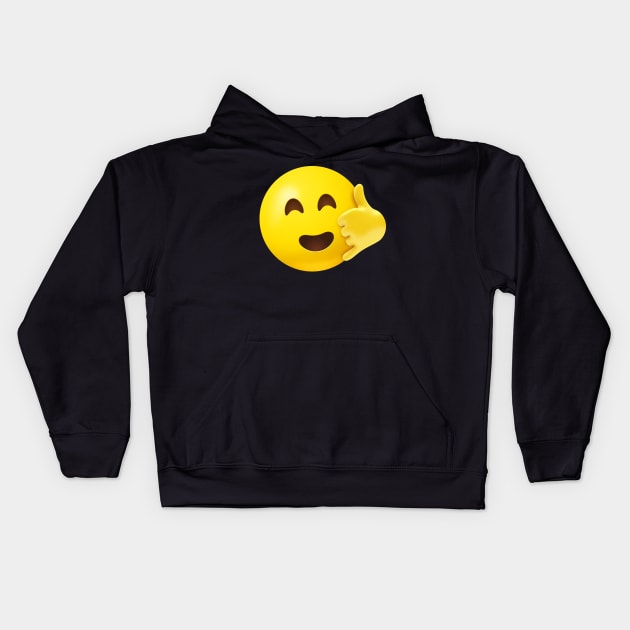 Call me emoji Kids Hoodie by Vilmos Varga